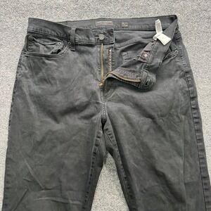 Lucky Brand 121 Jeans Men's Size 36x30 Black Slim Straight Denim Casual Pants